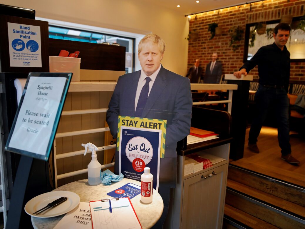 Is the Eat Out to Help Out scheme encouraging unhealthy eating?